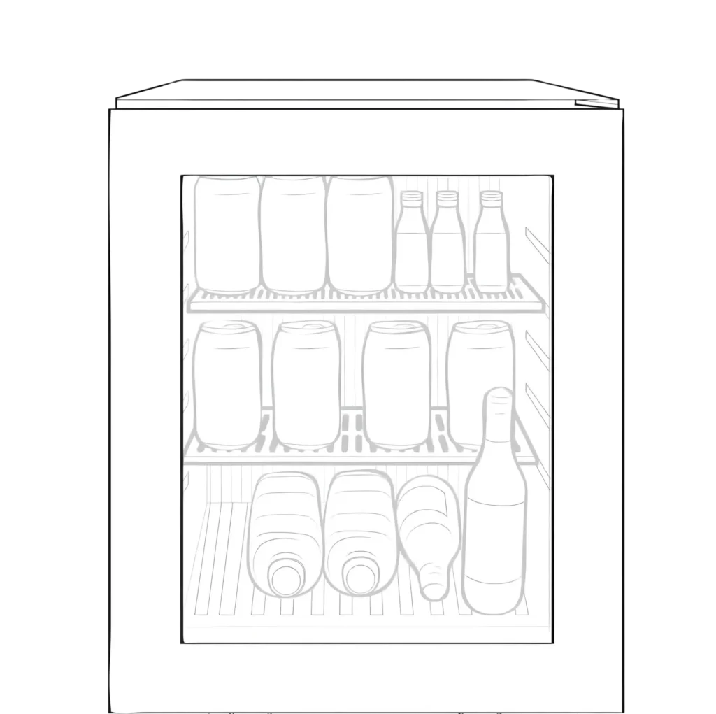 Roma 40 Glass Door By Imperioso Sketch